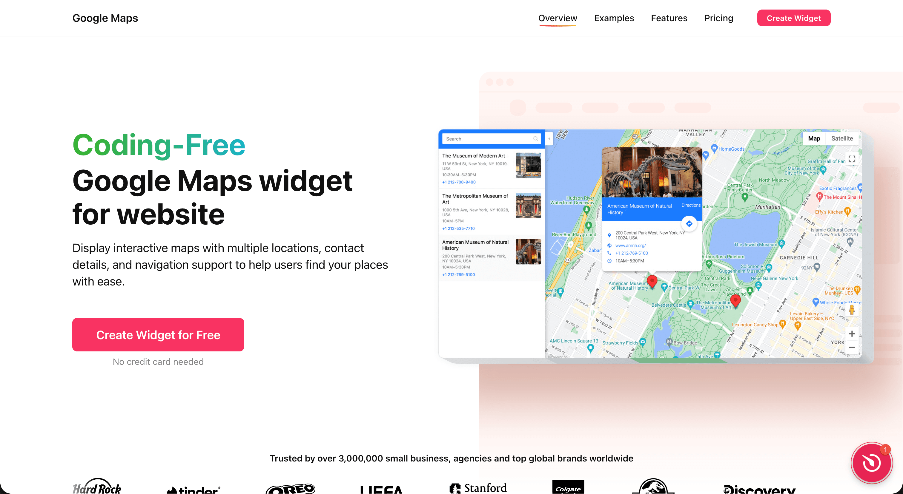 Elfsight Map Widget