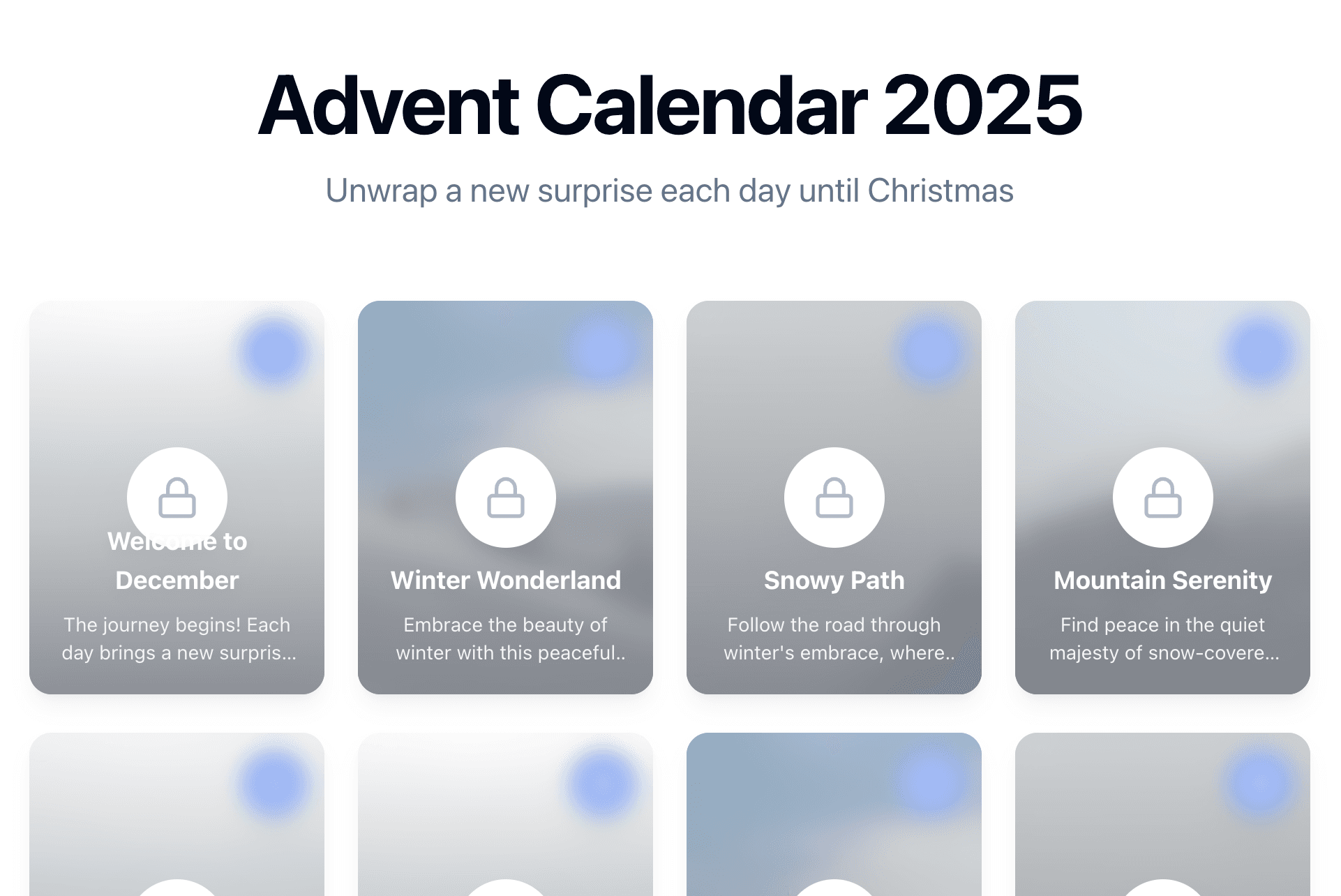 Christmas Widget
