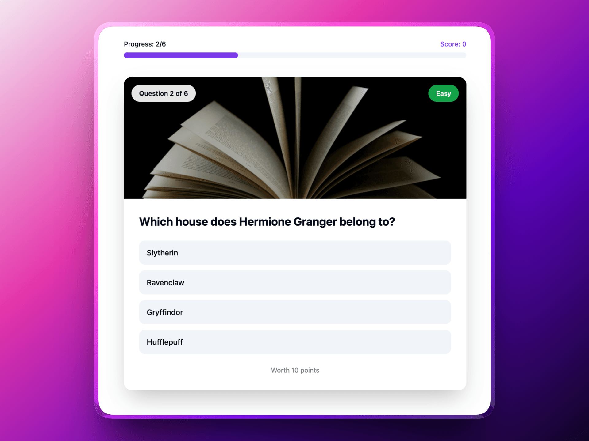 Trivia Quiz
