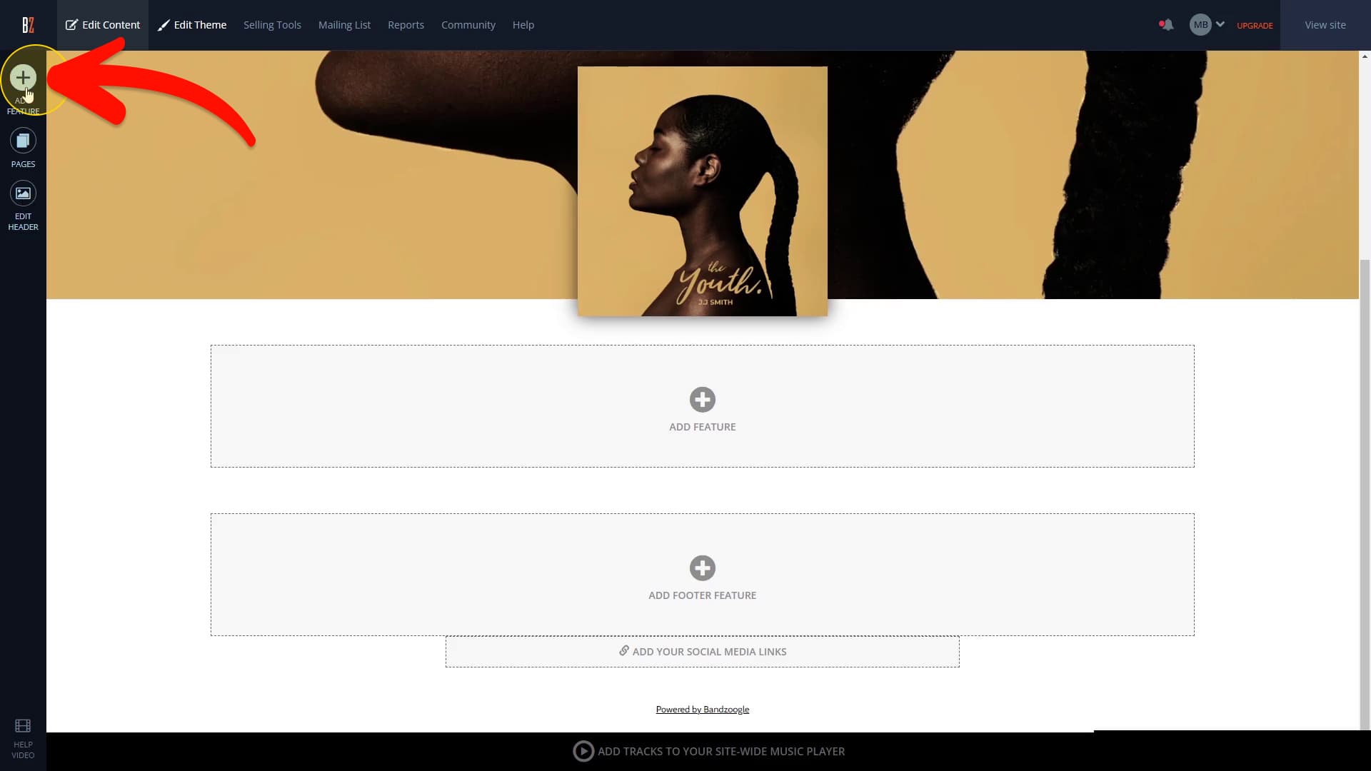 Click Add Feature