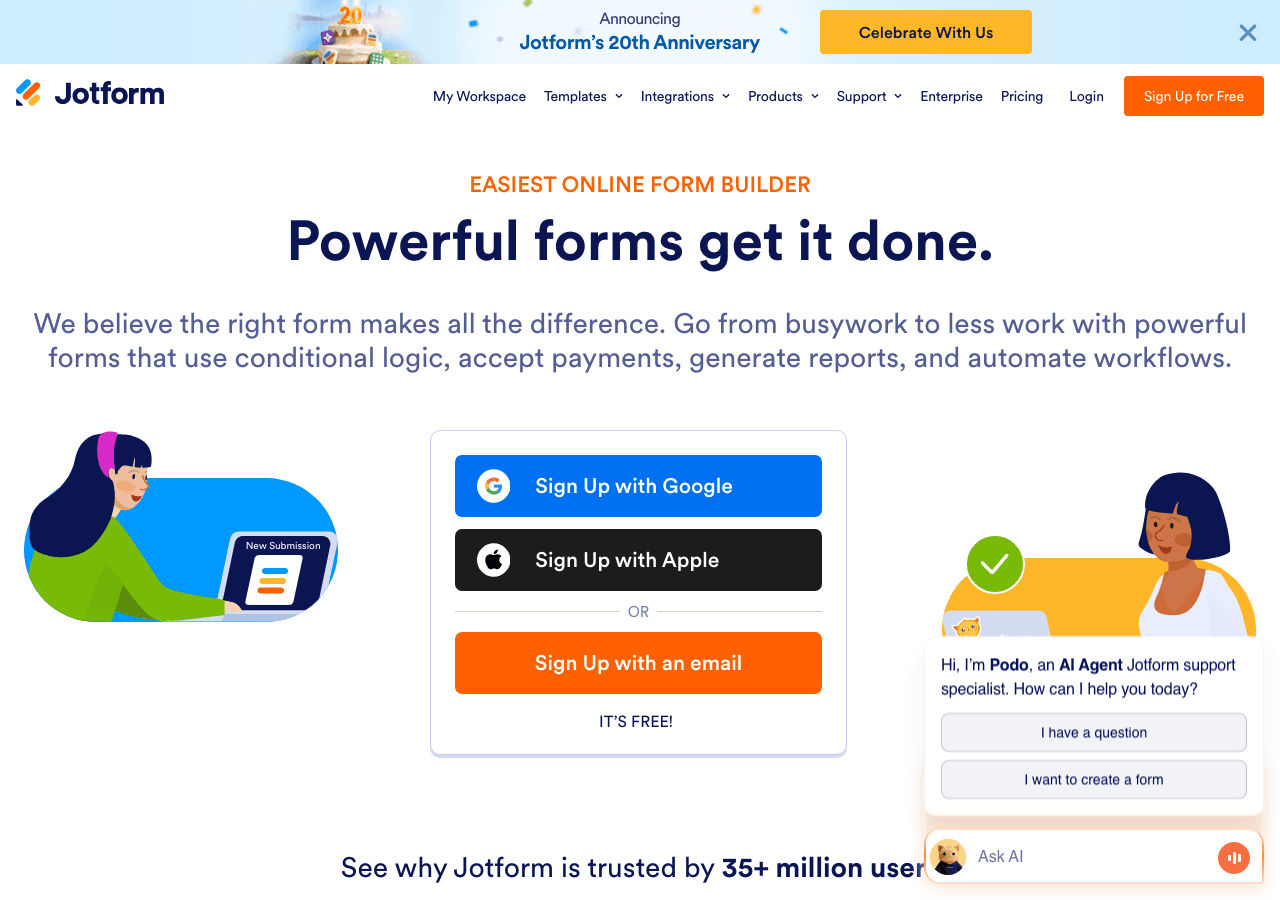 Jotform Screenshot