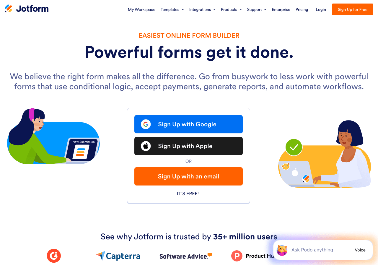 Jotform Screenshot